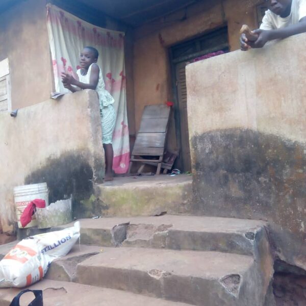 presents some items to village mothers